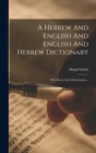 Image for A Hebrew And English And English And Hebrew Dictionary