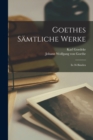Image for Goethes Samtliche Werke