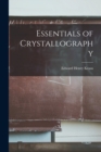 Image for Essentials of Crystallography