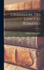 Image for Grammaire Des Langues Romanes; Volume 1