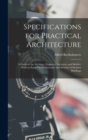 Image for Specifications for Practical Architecture