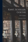 Image for Kant, Schiller, Goethe