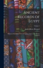 Image for Ancient Records of Egypt : Historical Documents From the Earliest Times to the Persian Conquest; Volume 5