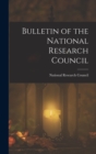 Image for Bulletin of the National Research Council