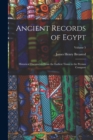 Image for Ancient Records of Egypt : Historical Documents From the Earliest Times to the Persian Conquest; Volume 5