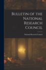 Image for Bulletin of the National Research Council