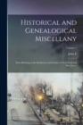 Image for Historical and Genealogical Miscellany; Data Relating to the Settlement and Settlers of New York and New Jersey; Volume 1