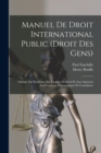 Image for Manuel De Droit International Public (Droit Des Gens)