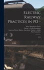 Image for Electric Railway Practices in 192 - : 1924