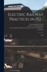 Image for Electric Railway Practices in 192 - : 1924