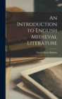 Image for An Introduction to English Medieval Literature