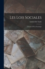 Image for Les Lois Sociales : Esquisse D&#39;Une Sociologie