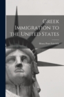 Image for Greek Immigration to the United States