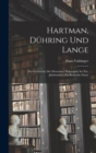 Image for Hartman, Duhring Und Lange : Zur Geschichte Der Deutschen Philosophie Im Xix. Jahrhundert; Ein Kritischer Essay