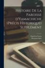 Image for Histoire de la paroisse d&#39;Yamachiche (precis historique) Supplement