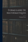 Image for Formulaire de mathematiques
