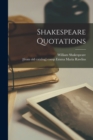 Image for Shakespeare Quotations