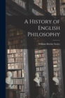 Image for A History of English Philosophy