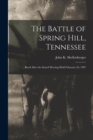 Image for The Battle of Spring Hill, Tennessee