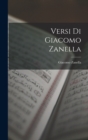 Image for Versi di Giacomo Zanella
