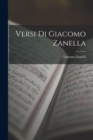 Image for Versi di Giacomo Zanella