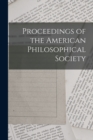 Image for Proceedings of the American Philosophical Society