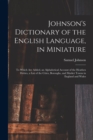 Image for Johnson&#39;s Dictionary of the English Language, in Miniature