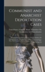 Image for Communist and Anarchist Deportation Cases