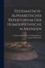 Image for Systematisch-Alphabetisches Repertorium Der Homoopathischen Arzneien