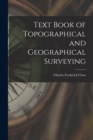 Image for Text Book of Topographical and Geographical Surveying