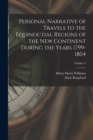 Image for Personal Narrative of Travels to the Equinoctial Regions of the New Continent During the Years 1799-1804; Volume 4