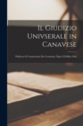 Image for Il Giudizio Univserale in Canavese : Publicato E Commentato Da Costantino Nigra E Delfino Orsi