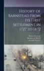 Image for History of Barnstead From its First Settlement in 1727 to 1872