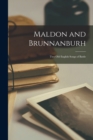 Image for Maldon and Brunnanburh