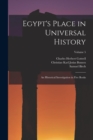 Image for Egypt&#39;s Place in Universal History : An Historical Investigation in Five Books; Volume 5