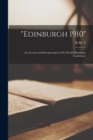 Image for &quot;Edinburgh 1910&quot;