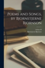 Image for Poems and Songs, by Bjornstjerne Bjornson