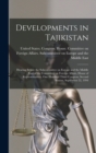 Image for Developments in Tajikistan