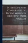 Image for Extensions and Corollaries of Recent Work on Hilbert&#39;s Tenth Problem