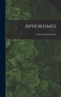 Image for Aphorismes