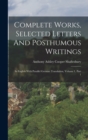 Image for Complete Works, Selected Letters And Posthumous Writings : In English With Parallel German Translation, Volume 1, Part 1