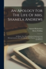 Image for An Apology For The Life Of Mrs. Shamela Andrews