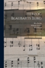 Image for Herzog Blaubarts Burg; Oper In 1 Akt