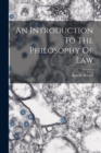 Image for An Introduction To The Philosophy Of Law