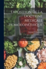 Image for Exposition De La Doctrine Medicale Homoeopathique