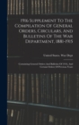 Image for 1916 Supplement To The Compilation Of General Orders, Circulars, And Bulletins Of The War Department, 1881-1915
