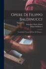 Image for Opere Di Filippo Baldinucci