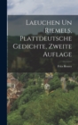 Image for Laeuchen un Riemels, Plattdeutsche Gedichte, zweite Auflage