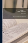 Image for Capital : The Process Of Circulation Of Capital