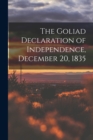 Image for The Goliad Declaration of Independence, December 20, 1835